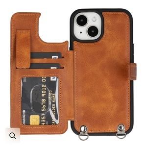 Venito Fermo Leather Phone Case Crossbody Wallet iPhone 13